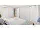 Bright bedroom with ample closet space and soft neutral tones for a relaxing feel at 1180 S Honey Way, Denver, CO 80224