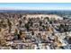 A lovely bird's eye view of the neighborhood with mature tree coverage at 229 Albion St, Denver, CO 80220
