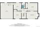 Floor plan showcasing a two-story home with garage and recreation room at 1859 S Saulsbury Ct, Lakewood, CO 80232