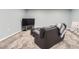 Finished basement offering a comfortable seating area and entertainment space at 5275 Holmes Pl, Boulder, CO 80303