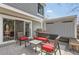 Cozy outdoor patio with comfortable seating, a grill, and convenient access to the house at 5275 Holmes Pl, Boulder, CO 80303