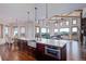 A well-appointed kitchen with stainless steel appliances connects to the dining and living areas at 4822 Bandera Pl, Parker, CO 80134