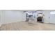 Modern kitchen features gray cabinets, stainless appliances, and a center island at 621 Campo St, Denver, CO 80221