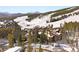 Scenic aerial view of the ski resort community in winter at 107 Skiwatch Dr # 329, Breckenridge, CO 80424