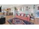 Comfortable living room area featuring contemporary furnishings and a hardwood floor at 410 Acoma St # 515, Denver, CO 80204