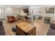 Finished basement area with work space and entertainment area at 11031 Marshall St, Westminster, CO 80020