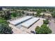 An aerial view of the storage units in a well-maintained, secure storage facility at 13626 E Bates Ave # 302, Aurora, CO 80014