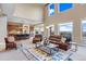 This home offers an open floor plan and large windows to enjoy an abundance of natural light at 12147 S Shady Pine Ct, Parker, CO 80134