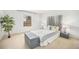Calming bedroom with a large window, neutral decor, and cozy furniture at 10251 W 44Th Ave # 7-106, Wheat Ridge, CO 80033