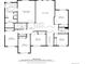 Upstairs floor plan featuring multiple bedrooms and bathrooms at 10125 Quarry Hill Pl, Parker, CO 80134