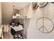 Well-organized closet with shelving and decorative elements, perfect for storage and style at 8157 E 53Rd Dr, Denver, CO 80238