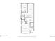 Detailed floor plan of a one story, showing layout, dimensions, and room names at 8157 E 53Rd Dr, Denver, CO 80238