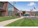 Well-maintained building with large windows and landscaping at 3563 Watada Dr, Brighton, CO 80601