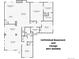 Detailed floor plan of the home layout at 3563 Watada Dr, Brighton, CO 80601