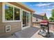 Outdoor patio area with a barbecue grill for entertaining at 3563 Watada Dr, Brighton, CO 80601