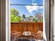 Balcony with seating area and view of backyard at 3401 N Steele St, Denver, CO 80205