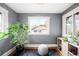 Cozy bonus room with hardwood floors and bright natural light at 1918 S Lincoln St, Denver, CO 80210