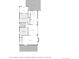 Detailed floor plan showcasing the layout of the home, including kitchen, bedrooms, and living areas at 1918 S Lincoln St, Denver, CO 80210