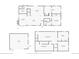 Floor plans showcasing each level including the basement, main level, and detached garage at 7209 S Sherman St, Centennial, CO 80122