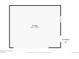 Diagram of detached garage at 7209 S Sherman St, Centennial, CO 80122