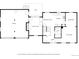 Detailed floor plan showcasing the layout of the first floor with clearly labeled rooms, garage, and patio at 6707 S Elizabeth St, Centennial, CO 80122