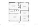 Detailed floor plan showcasing layout of living room, bedrooms, kitchen, and bathrooms at 1523 Ivy St # 6, Denver, CO 80220