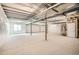 Unfinished basement awaiting customization, offering a blank canvas to create the perfect space at 483 Basin Daisy St, Castle Rock, CO 80104