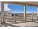 Covered patio with scenic views, providing a perfect spot for outdoor relaxation and enjoyment at 483 Basin Daisy St, Castle Rock, CO 80104