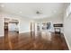 Spacious main bedroom with hardwood floors and sliding doors at 7905 Schumaker Rd, Bennett, CO 80102