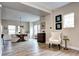 Elegant dining area with a modern table, comfortable seating, and ample natural light at 800 Rockhurst Dr # D, Highlands Ranch, CO 80129
