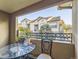 Balcony featuring seating and a view of the community at 4572 Copeland Loop # 203, Highlands Ranch, CO 80126