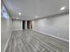 Expansive basement area with recessed lighting and modern flooring at 2865 Carnation Way, Thornton, CO 80229
