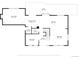 Main level floor plan showing open-concept kitchen, deck, and Gathering room layout at 5467 W Hinsdale Pl, Littleton, CO 80128