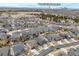 An aerial view of a neighborhood highlighting the location of a nearby pool, clubhouse, and trails at 8035 S Kewaunee St, Aurora, CO 80016