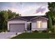 Two-story house with a two-car garage and landscaped front yard at 5710 Ranch St, Mead, CO 80504