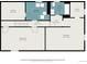Basement floorplan featuring laundry, bathroom, storage and the basement itself at 8269 Zephyr St, Arvada, CO 80005