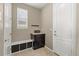 Functional mudroom with bench, storage, and counter, perfect for organization and convenience at 2669 Red Bird Trl, Castle Rock, CO 80108