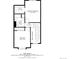 Second floor plan featuring a primary bedroom, additional bedroom, bathroom, and walk-in closet at 9110 Gale Blvd # 3, Thornton, CO 80260
