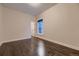Spacious bedroom with hardwood floors and a bright window at 340 S Logan St, Denver, CO 80209
