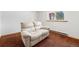 Cozy living room features comfortable seating and carpeted floors at 9185 Jill Dr, Conifer, CO 80433