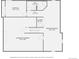 Floorplan showcasing the basement featuring a bedroom, bath, laundry, recreation room, and unfinished basement at 3265 W 11Th Avenue Ct, Broomfield, CO 80020