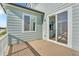 Cozy private balcony with sliding glass doors for convenient indoor/outdoor living with views of the neighborhood at 9002 Birch Run Dr, Parker, CO 80134