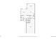 Detailed floor plan showcasing the layout of the first floor, including the living spaces and garage at 9002 Birch Run Dr, Parker, CO 80134