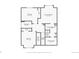 Detailed floor plan showcasing the layout of the second floor including the bedrooms, bathrooms, and closets at 9002 Birch Run Dr, Parker, CO 80134