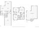 Floorplan of the home, highlighting the layout and dimensions of rooms on different levels at 9002 Birch Run Dr, Parker, CO 80134