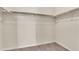 Walk-in closet featuring carpeted floors and open shelving for optimal storage at 9002 Birch Run Dr, Parker, CO 80134