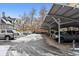 A covered parking area offers ample space for residents' vehicles, providing protection from the elements at 500 E 11Th Ave # 401, Denver, CO 80203