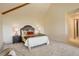 Cozy bedroom with a comfortable bed and stylish nightstands at 25060 Montane Drive West, Golden, CO 80401