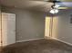 Bedroom with carpet and ceiling fan at 1222 Yosemite St, Denver, CO 80220