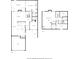 Comprehensive floor plan showing both floors with living areas, bedrooms, kitchen, and recreation spaces at 6305 W 6Th Ave # C12, Lakewood, CO 80214